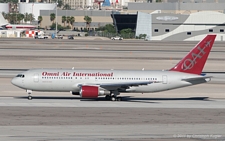 Boeing 767-224ER | N225AX | Omni Air International | LAS VEGAS MCCARRAN (KLAS/LAS) 20.10.2011