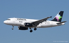 Airbus A319-132 | XA-VOE | Volaris | LOS ANGELES INTL (KLAX/LAX) 23.10.2011