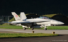 McDonnell Douglas F/A-18D Hornet | J-5237 | Swiss Air Force | MEIRINGEN (LSMM/---) 04.10.2011