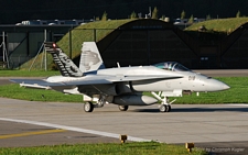 McDonnell Douglas F/A-18C Hornet | J-5018 | Swiss Air Force | MEIRINGEN (LSMM/---) 04.10.2011