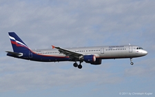 Airbus A321-211 | VP-BUP | Aeroflot | Z&UUML;RICH (LSZH/ZRH) 08.01.2011