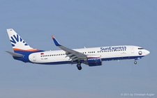 Boeing 737-8HC | TC-SNR | SunExpress | Z&UUML;RICH (LSZH/ZRH) 23.01.2011