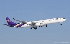 Airbus A340-642 | HS-TNA | Thai Airways International | Z&UUML;RICH (LSZH/ZRH) 23.01.2011