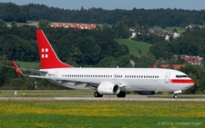 Boeing 737-86Q | HB-IIR | PrivatAir | Z&UUML;RICH (LSZH/ZRH) 01.08.2011