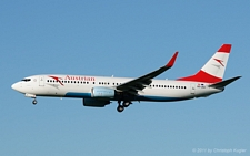 Boeing 737-8Z9 | OE-LNJ | Austrian Airlines | Z&UUML;RICH (LSZH/ZRH) 13.09.2011