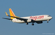 Boeing 737-82R | TC-AAY | Pegasus Airlines | Z&UUML;RICH (LSZH/ZRH) 01.10.2011