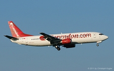Boeing 737-4Y0 | TC-TJF | Corendon Airlines | Z&UUML;RICH (LSZH/ZRH) 01.10.2011