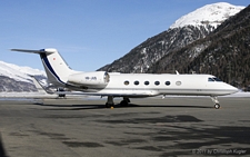 Gulfstream G450 | HB-JUS | Swiss Jet | SAMEDAN (LSZS/SMV) 05.02.2011