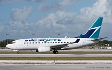 Boeing 737-7CT | C-GQWJ | WestJet | FORT LAUDERDALE-HOLLYWOOD (KFLL/FLL) 02.12.2012