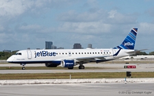Embraer ERJ-190AR | N334JB | JetBlue Airways | FORT LAUDERDALE-HOLLYWOOD (KFLL/FLL) 02.12.2012
