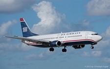 Boeing 737-4B7 | N443US | US Airways | MIAMI INTL (KMIA/MIA) 03.12.2012