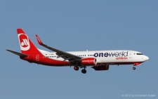 Boeing 737-86J | D-ABME | Air Berlin  |  Oneworld sticker | PALMA DE MALLORCA (LEPA/PMI) 13.07.2012