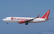 Boeing 737-804 | PH-CDF | Corendon Dutch Airlines | RHODOS - DIAGORAS (LGRP/RHO) 09.09.2012