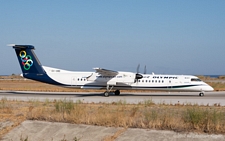 De Havilland Canada DHC-8-402 | SX-OBE | Olympic Air | RHODOS - DIAGORAS (LGRP/RHO) 11.09.2012