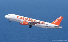 Airbus A320-214 | G-EZUR | easyJet Airline | RHODOS - DIAGORAS (LGRP/RHO) 12.09.2012