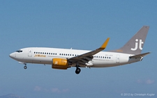 Boeing 737-7Q8 | OY-JTY | JetTime | RHODOS - DIAGORAS (LGRP/RHO) 13.09.2012