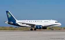 Airbus A319-112 | SX-OAF | Olympic Air | RHODOS - DIAGORAS (LGRP/RHO) 13.09.2012