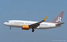 Boeing 737-7L9 | OY-JTU | JetTime | RHODOS - DIAGORAS (LGRP/RHO) 15.09.2012