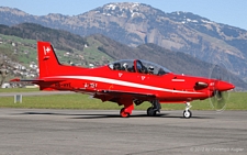 Pilatus PC-21 | HB-HYE | Pilatus Flugzeugwerke | BUOCHS (LSZC/BXO) 16.03.2012