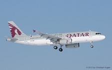 Airbus A320-232 | A7-AHO | Qatar Airways | Z&UUML;RICH (LSZH/ZRH) 05.02.2012