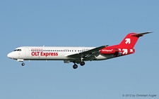 Fokker 100 | D-AOLG | OLT Express | Z&UUML;RICH (LSZH/ZRH) 27.04.2012