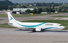 Boeing 737-4Q8 | TC-TLD | Tailwind Airlines | Z&UUML;RICH (LSZH/ZRH) 11.08.2012