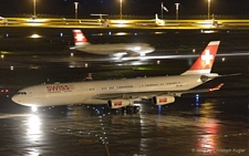 Airbus A340-313X | HB-JMO | Swiss International Air Lines | Z&UUML;RICH (LSZH/ZRH) 25.08.2012