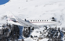 Cessna 680 Citation Sovereign | LX-GSP | private | SAMEDAN (LSZS/SMV) 14.01.2012