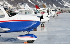 Piper PA-28 Archer II | HB-PPT | private | SAMEDAN (LSZS/SMV) 15.01.2012