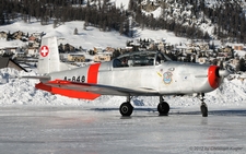 Pilatus P-3-05 | N848AD | private | SAMEDAN (LSZS/SMV) 15.01.2012