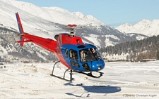 Aerospatiale AS350 B2 Ecureuil | HB-XSO | Heli TV | SAMEDAN (LSZS/SMV) 15.01.2012