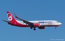 Boeing 737-86J | D-ABMC | Air Berlin  |  Oneworld sticker | PALMA DE MALLORCA (LEPA/PMI) 05.07.2013