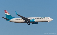 Boeing 737-8Q8 | F-HJUL | Luxair | PALMA DE MALLORCA (LEPA/PMI) 08.07.2013