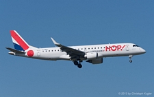 Embraer ERJ-190STD | F-HBLI | HOP!  | Z&UUML;RICH (LSZH/ZRH) 02.08.2013