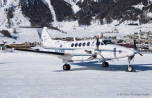 Beech Super King Air 200 | S5-CBB | Renee Air | SAMEDAN (LSZS/SMV) 26.01.2013