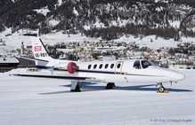 Cessna 550 Citation II | SE-RBY | untitled | SAMEDAN (LSZS/SMV) 26.01.2013