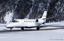 Cessna 560XL Citation Excel | G-LDFM | untitled (Granard) | SAMEDAN (LSZS/SMV) 16.02.2013