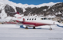 Hawker Beechcraft Premier IA | SP-RDW | untitled (Blue Jet) | SAMEDAN (LSZS/SMV) 02.03.2013