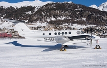 Hawker Beechcraft King Air B200GT | OY-GEF | untitled | SAMEDAN (LSZS/SMV) 02.03.2013