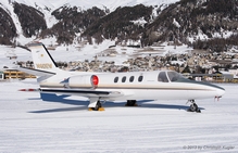Cessna 501 Citation I SP | N60EW | untitled | SAMEDAN (LSZS/SMV) 02.03.2013
