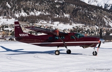 Cessna 208B Grand Caravan | N105VE | untitled | SAMEDAN (LSZS/SMV) 02.03.2013