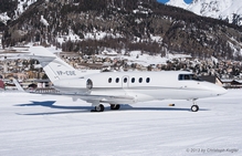 BAe 125-800A | VP-CDE | untitled | SAMEDAN (LSZS/SMV) 02.03.2013