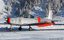 Pilatus P-3-05 | N848AD | private | SAMEDAN (LSZS/SMV) 27.12.2013