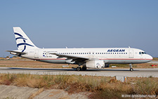 Airbus A320-232 | SX-DVU | Aegean Airlines | RHODOS - DIAGORAS (LGRP/RHO) 12.09.2014