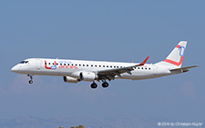 Embraer ERJ-190LR | 4X-EMA | Arkia Israel | RHODOS - DIAGORAS (LGRP/RHO) 12.09.2014