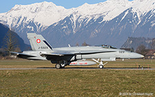 McDonnell Douglas F/A-18C Hornet | J-5020 | Swiss Air Force | MEIRINGEN (LSMM/---) 07.03.2014