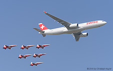 Airbus A330-343X | HB-JHN | Swiss International Air Lines | PAYERNE (LSMP/---) 06.09.2014