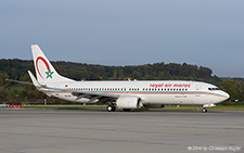 Boeing 737-86N | CN-RGF | RAM Royal Air Maroc | Z&UUML;RICH (LSZH/ZRH) 05.10.2014