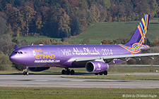 Airbus A330-343E | A6-AFA | Etihad Airways | Z&UUML;RICH (LSZH/ZRH) 08.11.2014