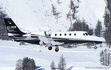 Cessna 560XLS+ Citation Excel | YU-BZM | untitled | SAMEDAN (LSZS/SMV) 23.02.2014